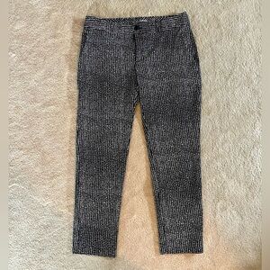 Banana Republic Black and White Ankle Pants